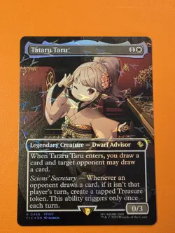 Tataru Taru (Borderless) (Chocobo Track Foil) Commander: Final Fantasy Foil - Image 1