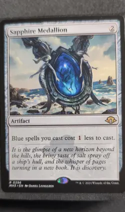 Sapphire Medallion Modern Horizons 3 Regular - Image 1