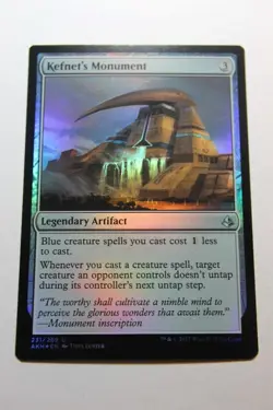 MTG Kefnet's Monument x1-Foil -Amonkhet-Lightly Played - Image 1