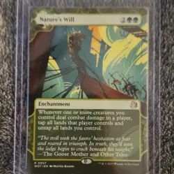 Wizards of the Coast Nature's Will (Alt Art) Enchanting Tales Rare #57 EN Foil - Image 1