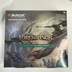 MTG Flight Of The Witch-King Lord Of The Rings Scene Box *New* 3 Packs + Promos - Image 2