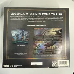 MTG Flight Of The Witch-King Lord Of The Rings Scene Box *New* 3 Packs + Promos - Image 3