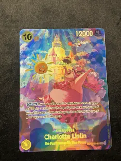 Charlotte Linlin (SP Alt Art) OP03-114 SR Wings of Captain ONE PIECE Card NM - Image 1