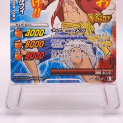 Luffy One Piece Miracle Battle Carddass Promo Bandai Japanese rare AS006 K142 - Image 5