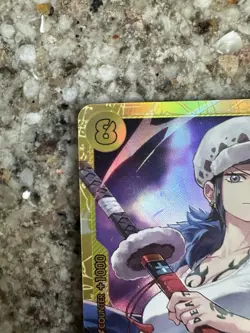 Bandai One Piece CCG Trafalgar Law EB03-062 Secret Rare Alt Art Holo Eng - Image 2
