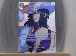Bandai One Piece CCG Ms. All Sunday OP14-084 SR SP Alt Art Foil - Image 1