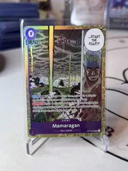 One Piece TCG Mamaragan OP15-078 SR Adventure on Kami’s Island English NM - Image 1
