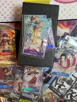 One Piece TCG Black Maria OP08-074 Illustration Box Vol.2 Promo SEALED Foil - Image 1