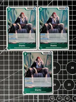 Shanks Playset (OP14-027) x3 | One Piece The Azure Sea's Seven | NM Rare - Image 1