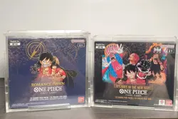 Bandai One Piece Card Game Booster Box Lot (2) OP-01 Blue Bottom OP-09 English - Image 1