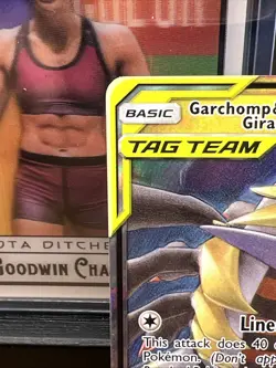 Pokemon TCG Garchomp and Giratina GX 146/236 Unified Minds NM - Image 2