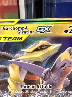 Pokemon TCG Garchomp and Giratina GX 146/236 Unified Minds NM - Image 3
