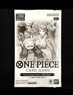 One Piece Tcg Tournament Pack 2026 Vol.1 English [SEALED] - Image 1