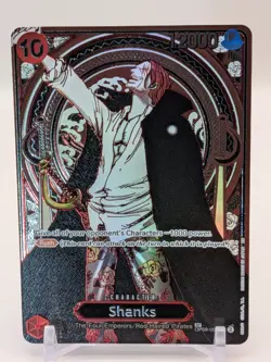 One Piece TCG Shanks OP13 OP09-004 Silver SP 3rd Anniv. Carrying On His Will - Image 1