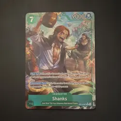 Bandai Shanks OP14-027 The Four Emperors Rare Alt Art Holo Character 9000 - Image 1