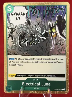 One Piece TCG Electrical Luna OP08-036 NM English Bandai - Image 1