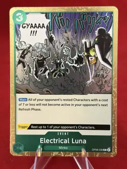 One Piece TCG Electrical Luna OP08-036 NM English Bandai - Image 3