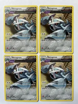 4x Metagross 50/98 NM Non Holo Rare XY Ancient Origins 2015 Pokemon TCG - Image 1