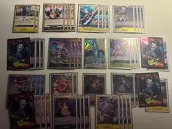 One Piece TCG Black/Yellow Gecko Moria Complete Deck Ready to Play Thriller Bark - Image 1
