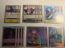 One Piece TCG Black/Yellow Gecko Moria Complete Deck Ready to Play Thriller Bark - Image 4