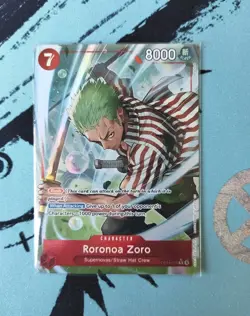 Roronoa Zoro (Alt Art) OP14-015 R Seven Warlords of the Azure Ocean One Piece NM - Image 3