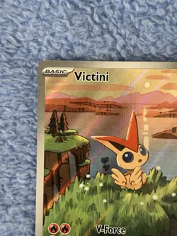 Victini SVP 208 Illustration Rare Black Star Promo Black & White Pokemon TCG NM - Image 2