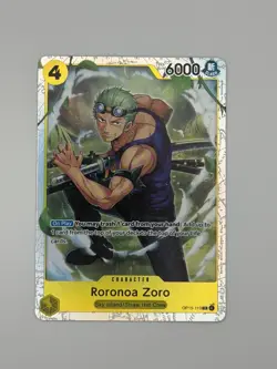 Roronoa Zoro (OP15-113) OP15-113 Adventure on Kami's Island Foil One Piece TCG - Image 1