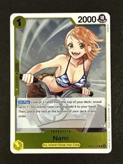 Nami OP15-108 Rare Adventure on Kami's Island One Piece Foil Near Mint - Image 1