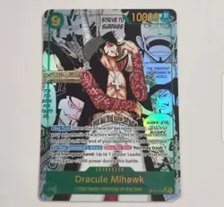 One Piece OP14-119 Dracule Mihawk Manga - The Azure Sea’s Seven English - - Image 1