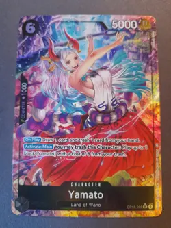 Yamato (098) (Alternate Art) OP16-098 SR The Time of Battle One Piece Foil NM - Image 1