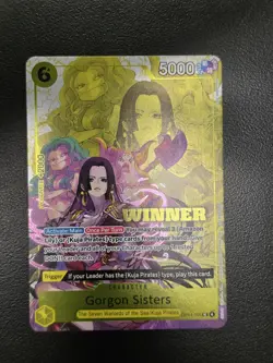 One Piece TCG Gorgon Sisters Winner Promo Foil ENG - Image 1