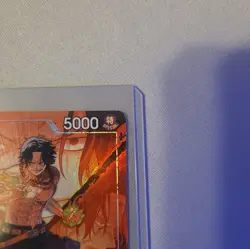 Portgas D. Ace (Alt Art) OP16-001 L The Time of Battle - ONE PIECE Japanese - Image 2