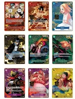 One Piece Card Game - Japanese 2nd Anniversary Set ( English Cards ) CARDS ONLY - Image 1