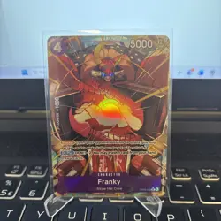 One Piece OP09-072 Franky Alt Art SR EN NM - Image 1