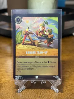 Ranger Team-Up 28/204 Cold Foil Disney Lorcana Wilds Unknown - Image 1