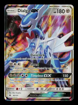Pokemon Card Dialga GX 82/131 Forbidden Light FLI Holo GX Rare Holo NM 2018 - Image 1