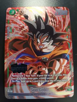 Dragon Ball Super - Fusion World: Son Goku - Winner Card FB05-053 (ENG) - Image 4