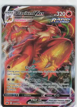 Pokemon TCG Blaziken VMAX Sword & Shield - Chilling Reign 021/198 - Image 1