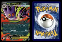 Mega Gengar ex 056/094 Double Rare Phantasmal Flames Pokemon Card - Image 1
