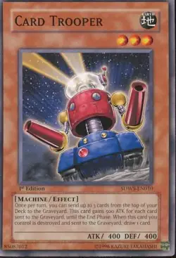 Yu-Gi-Oh 1x Card Trooper - - - SDWS - Image 1