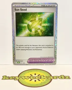 2023 Sun Seed 027/034 Trading Card Game Classic | HOLO | RARE | NEAR MINT | US🥝 - Image 1