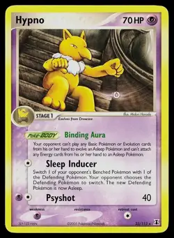 Pokemon TCG - Delta Species - Hypno 23/113 - NM BUY 2 CARDS GET 1 FREE! NM - Image 1