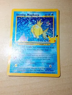 Pokemon TCG Shining Magikarp Card 66/64 Celebrations 25th Anniversary (NM) - Image 1