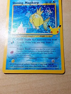 Pokemon TCG Shining Magikarp Card 66/64 Celebrations 25th Anniversary (NM) - Image 3