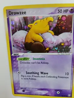 Drowzee 54/109 Holo Stamped EX Team Rocket Returns Pokemon Card 2004 VGC! SWIRL! - Image 4