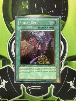 Serial Spell RDS-EN037 Ultimate Rare 1st Edition Yugioh NM- - Image 1