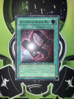 Legendary Black Belt TLM-EN045 Ultimate Rare 1st Edition Euro Yugioh NM- - Image 2