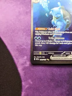 Blastoise EX 200/165 Sir Special Illustration Rare NM Mint Condition Pokemon TCG - Image 4