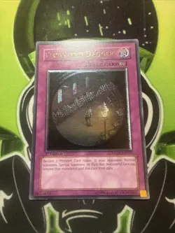Cloak and Dagger STON-EN059 Ultimate Rare 1st Edition Yugioh LP - Image 3