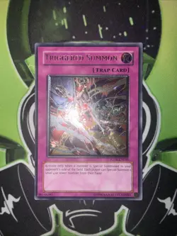 Triggered Summon FOTB-EN046 Ultimate Rare Unlimited Yugioh NM - Image 3